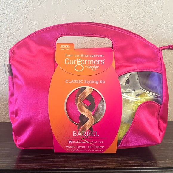 Curlformers For Long Hair 30 Barrel Curls No Heat No Damage Zipper Storage Bag - Picture 1 of 5
